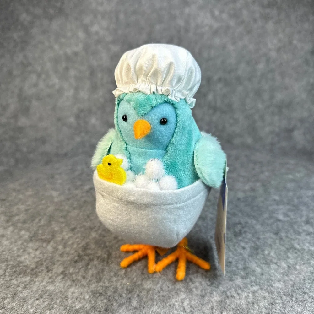 2026 Featherly Friends™ 'Tubsy' Easter Bath Tub Bird - Spritz™ - Picture 10 of 12